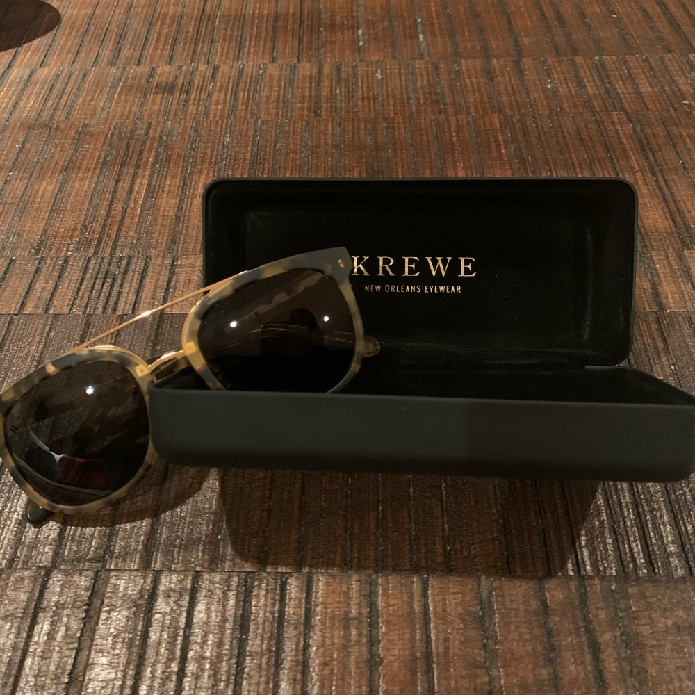 Krewe women's sunglasses with case